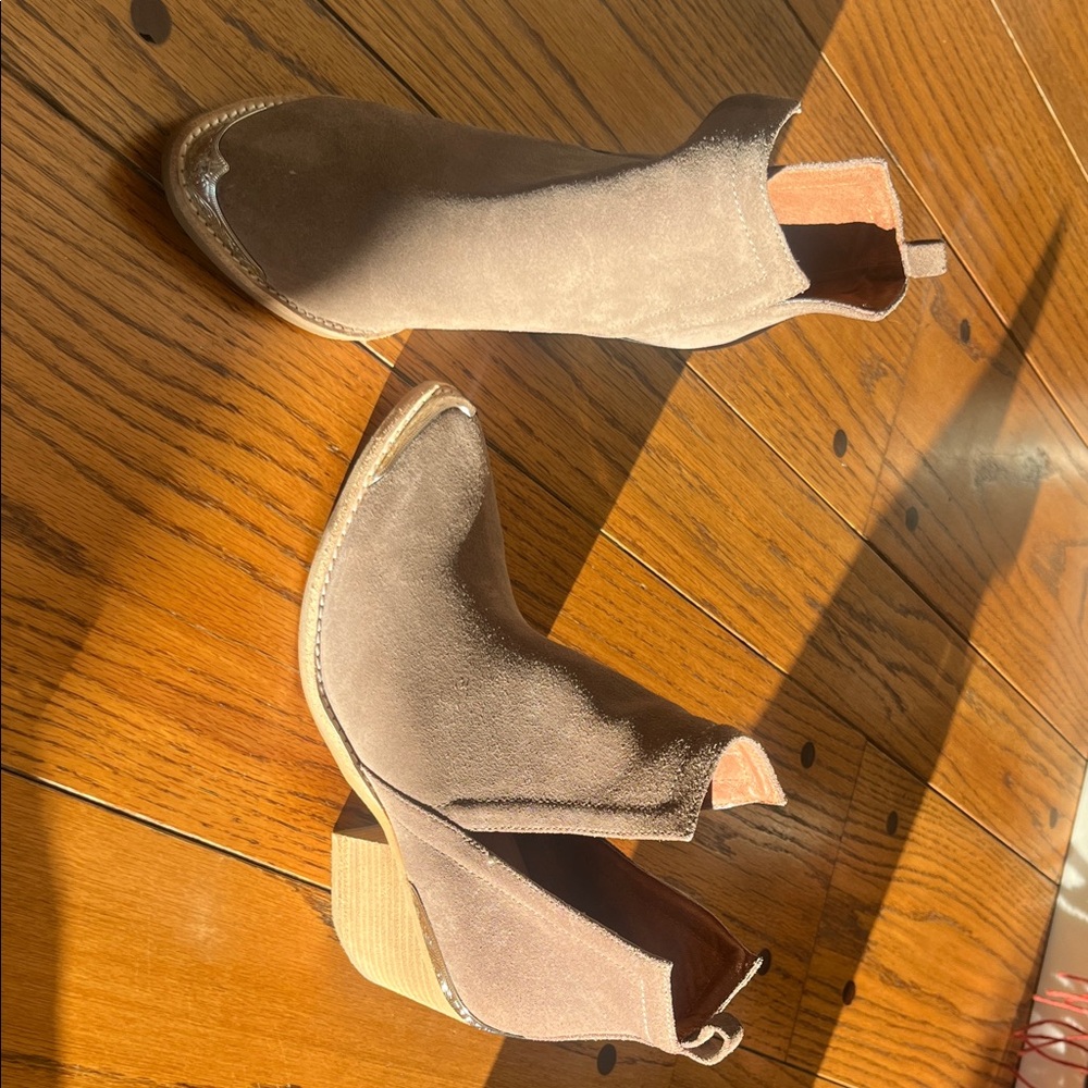 Jeffrey Campbell Brown Ankle Booties